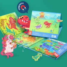 TOi จิ๊กซอว์แม่เหล็ก Magnetic Puzzle เหมาะสำหรับเด็ก 3 ขวบขึ้นไป