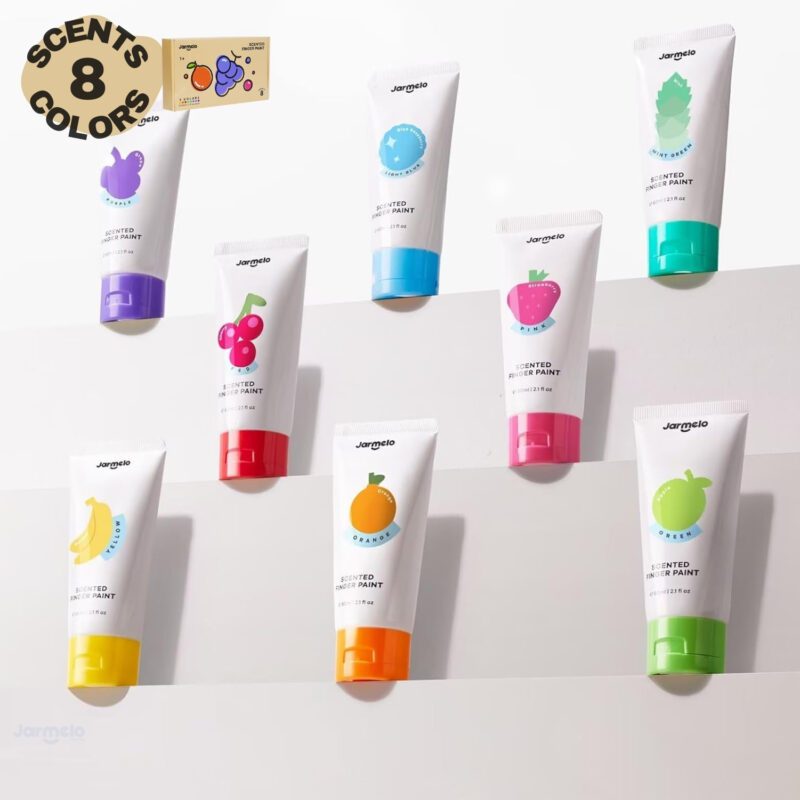 Scented finger paint